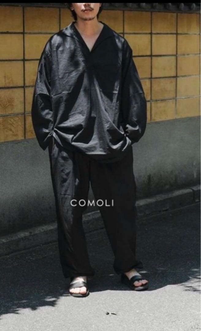 COMOLI コモリ KHADIコットン パジャマ サイズ2
