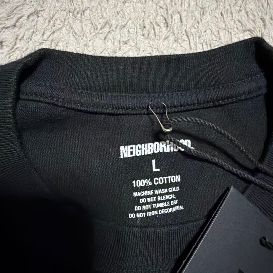 初売り　NEIGHBORHOOD tシャツ tee 黒　ブラック　L