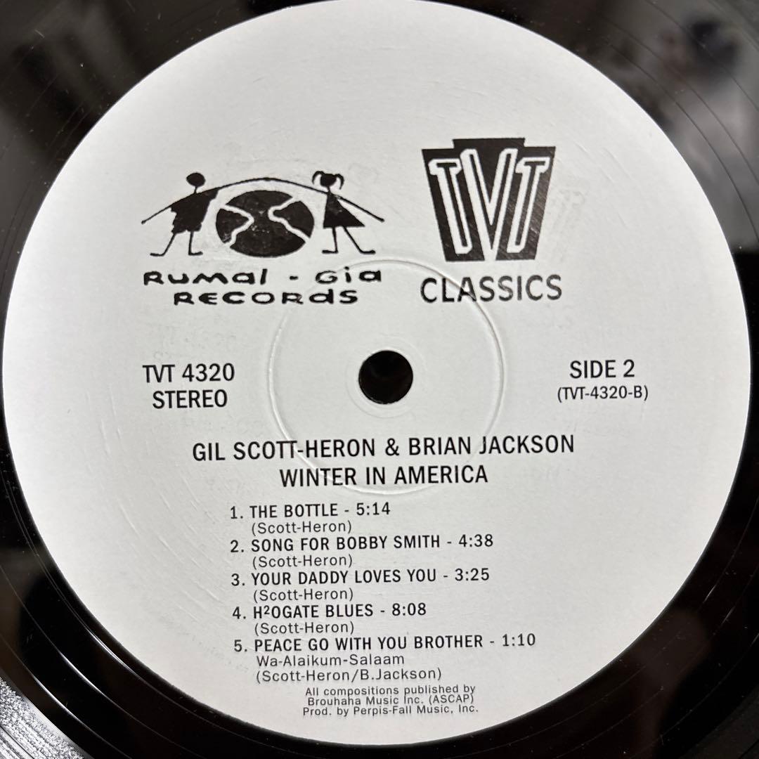 Gil Scott-Heron Winter In America レコード