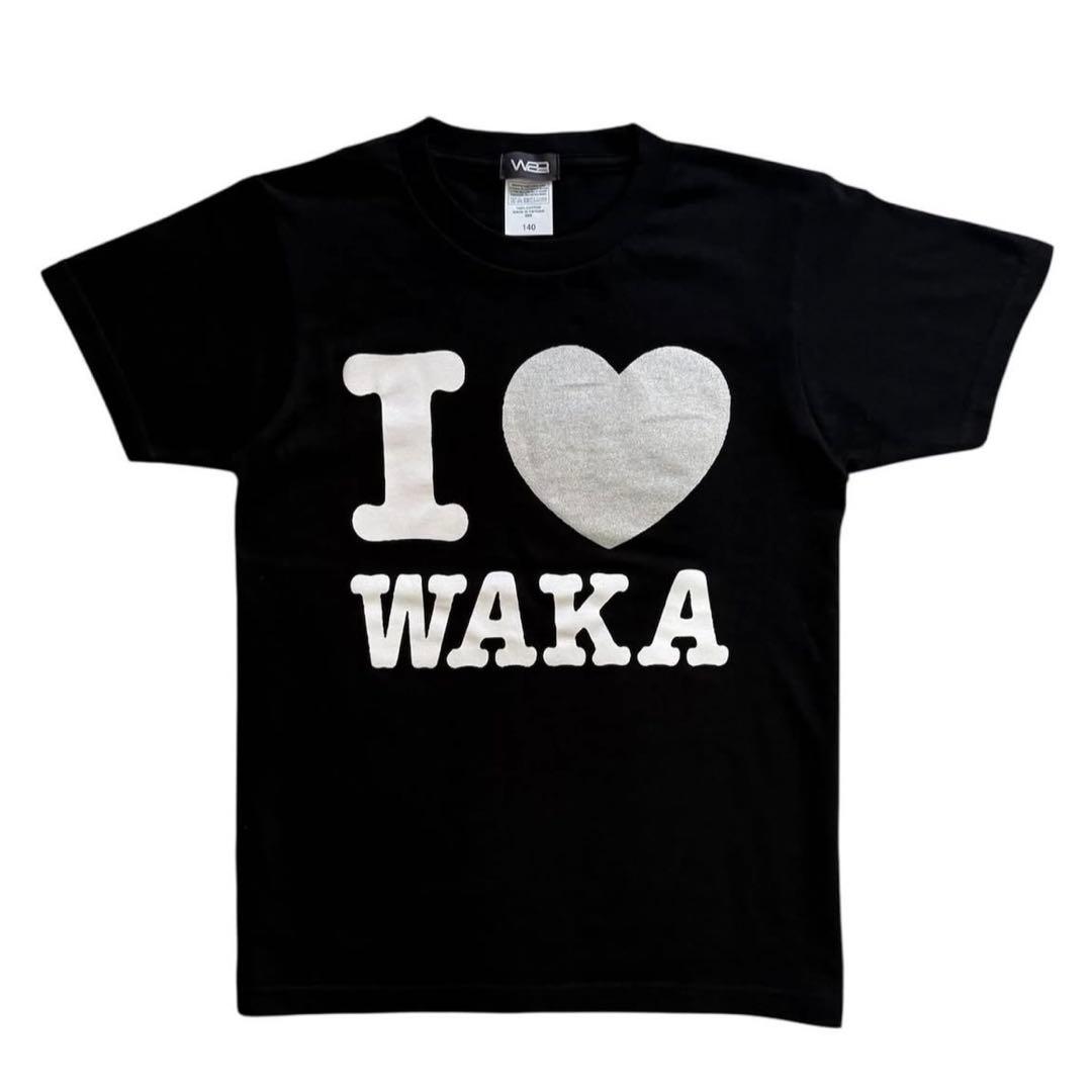 最終値下げ TOFU MIKADO W2R I♡WAKA Tシャツ 黒 Sサイズ