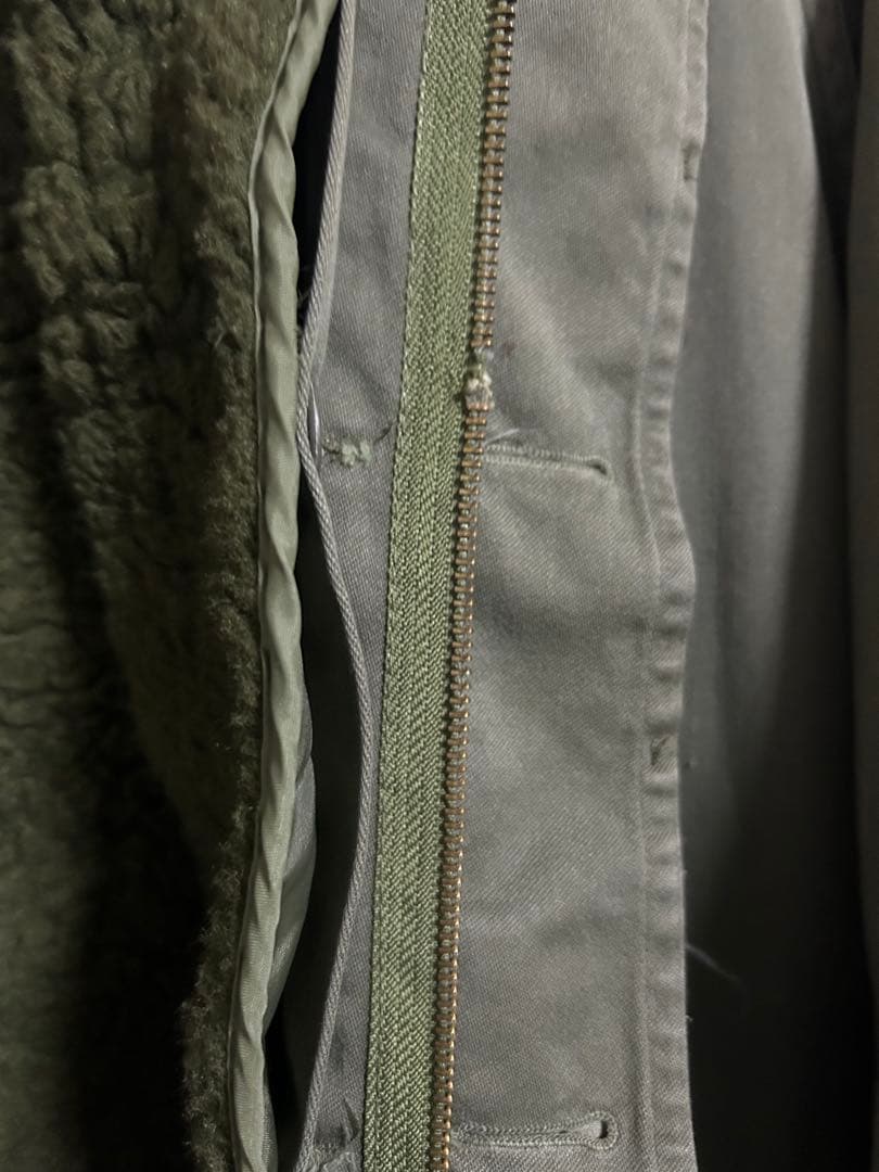70s 80sフランス軍 M-64フィールドパーカーサイズ92c ライナー付き