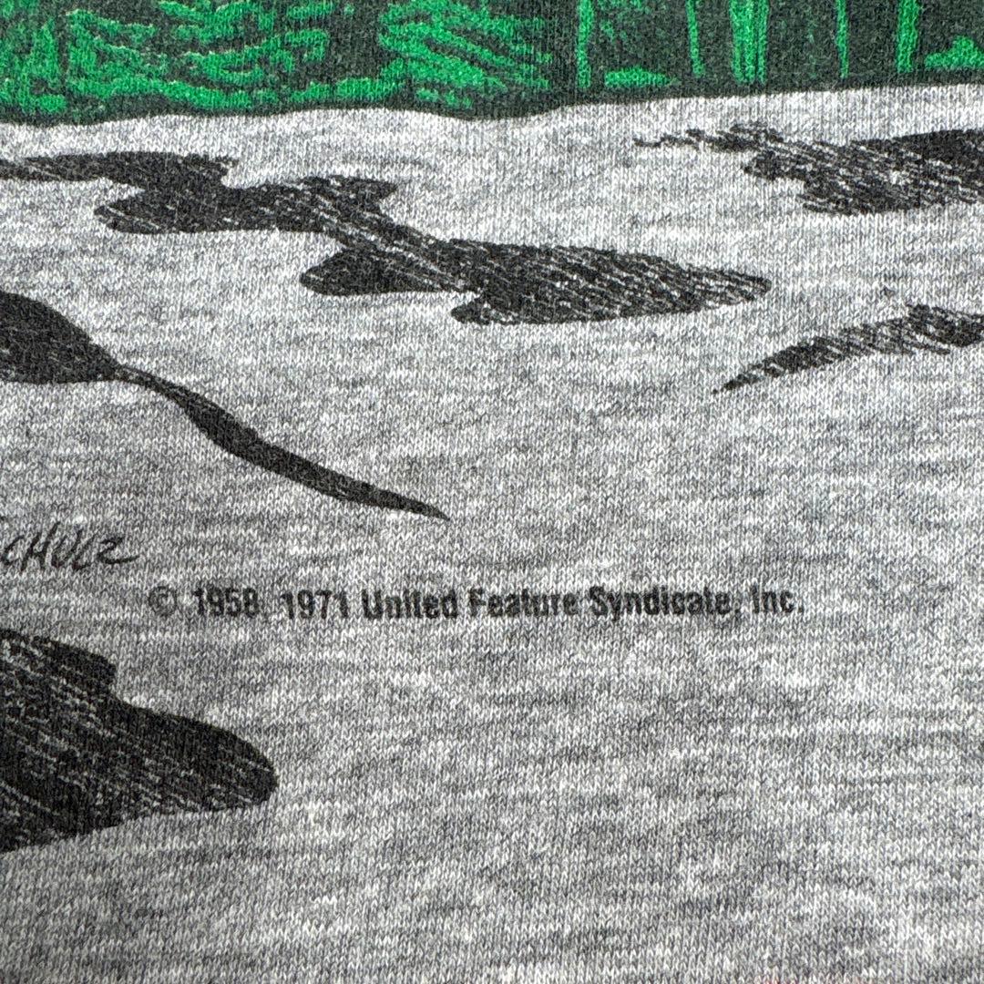 激レア USA製 スヌーピー Tシャツ L joe cool ピーナッツ