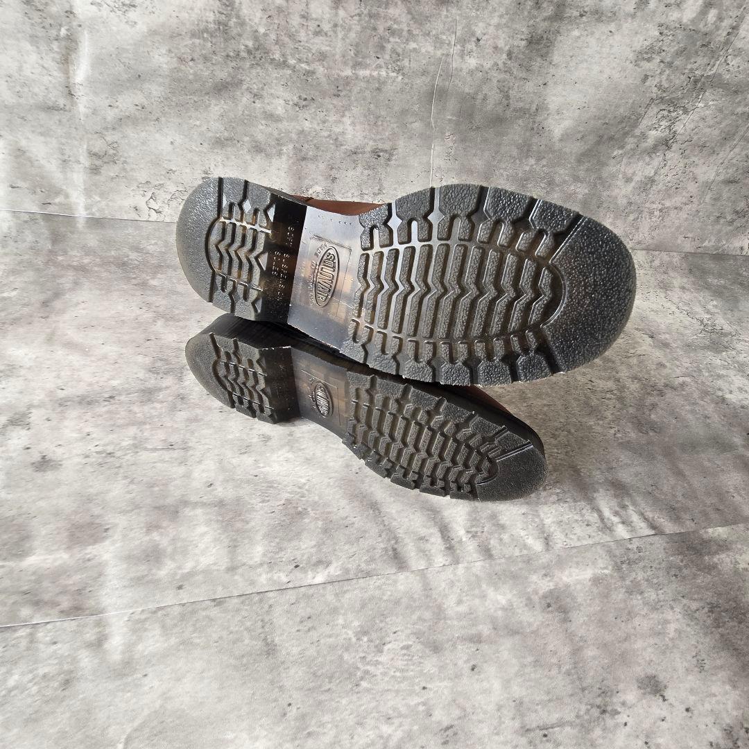 希少色 美品 MHL×SOLOVAIR 牛革 レザー 6ホール size5