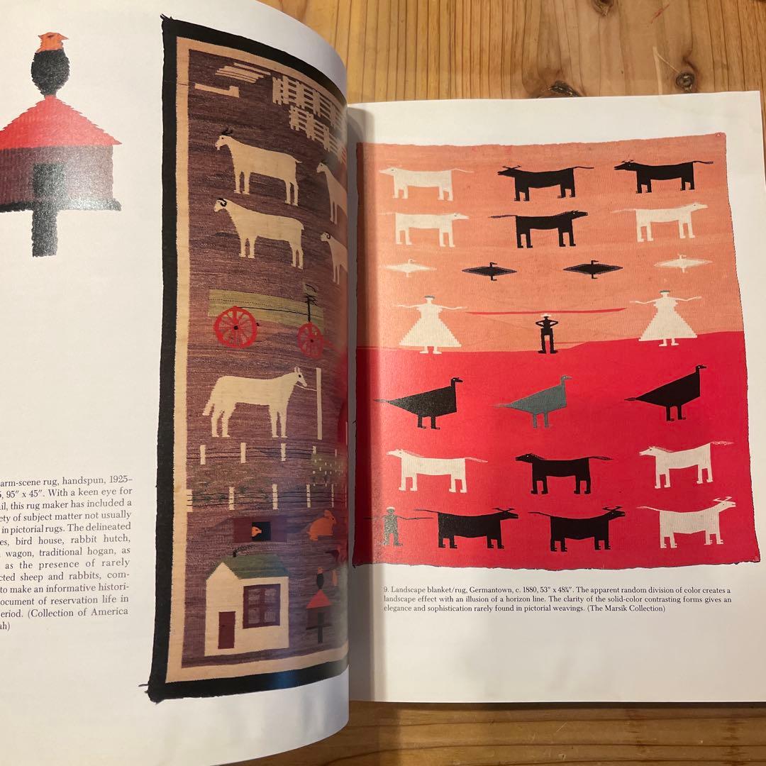 ポン Navajo pictorial weaving 1880-1950