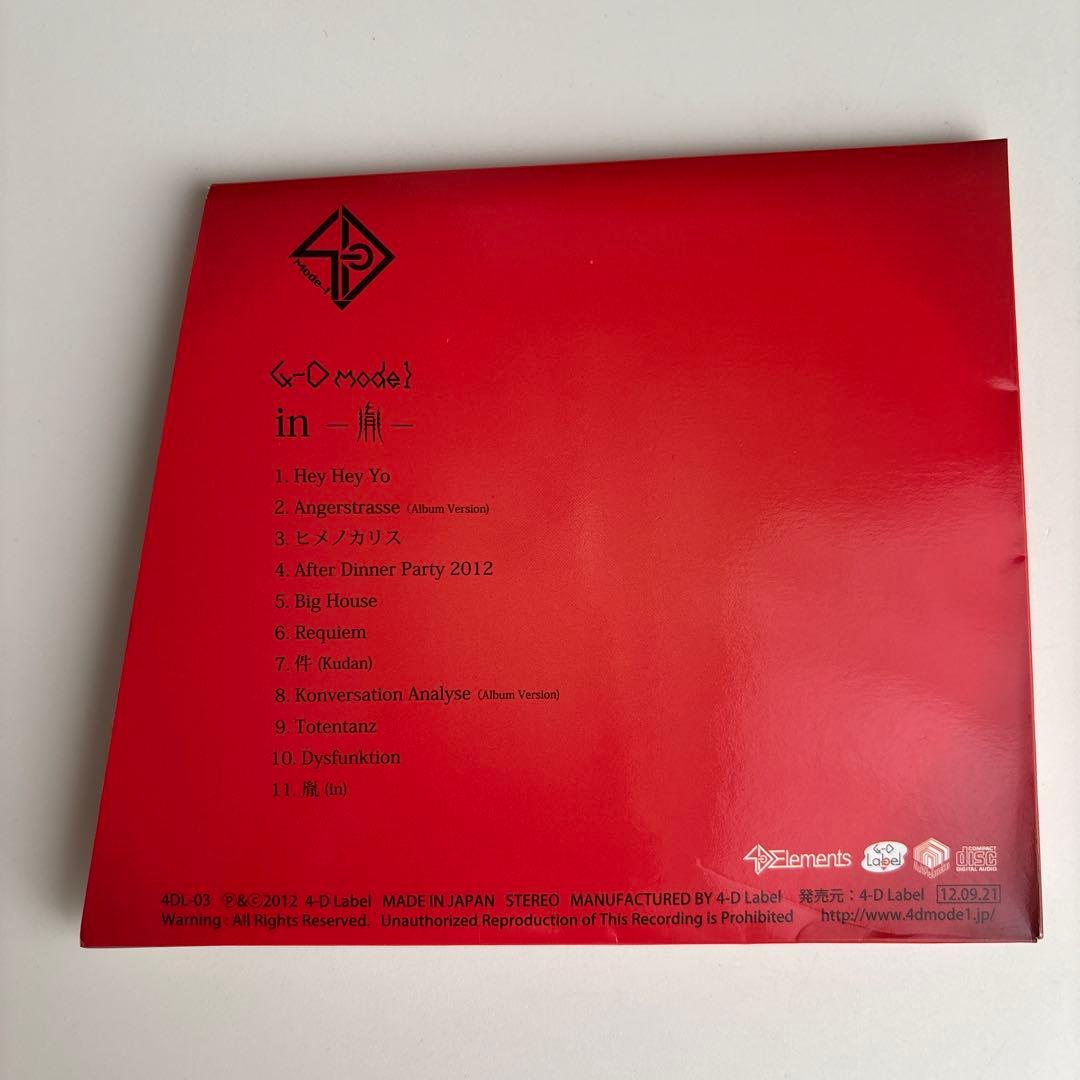 4-D mode1 in -胤- 小西健司／成田忍／横川理彦