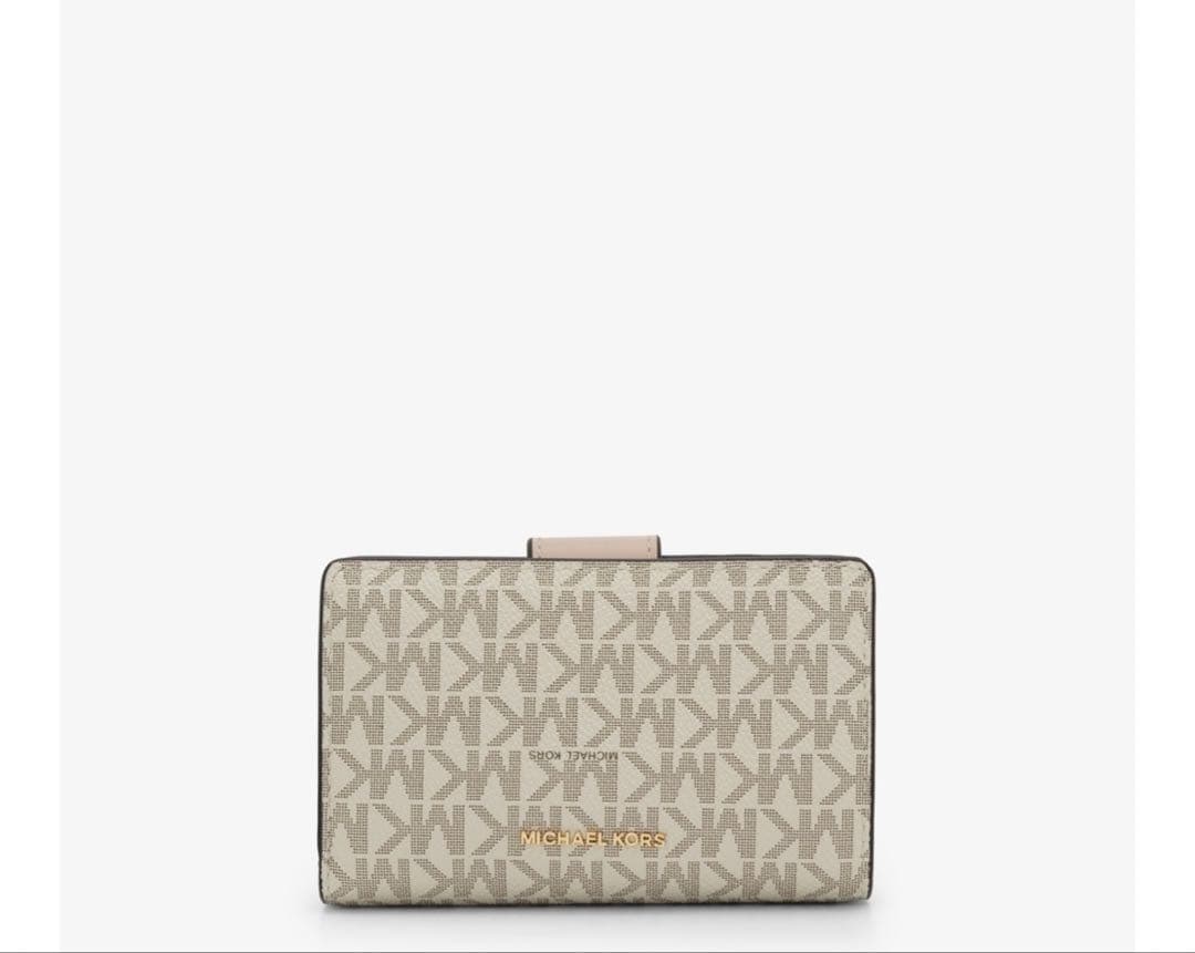 新品MICHAEL KORS タブ ジップアラウンド ウォレット 二つ折り
