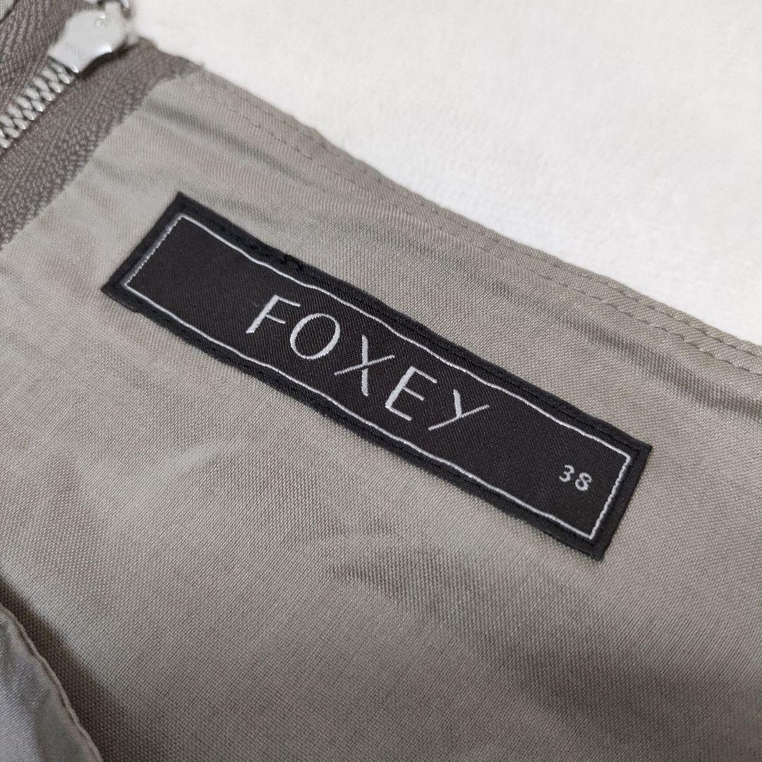 美品❢FOXEY　フレアワンピース　ドレス　ワンピース　フォクシー 38