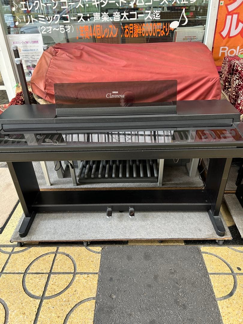 超価格、ヤマハクラビノーバ、CLP155、88鍵盤、ピアノ強弱タッチ付、1台限♪