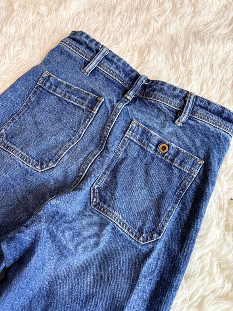 polo ralph lauren ワイド　デニム　パンツ　ストレッチ　25