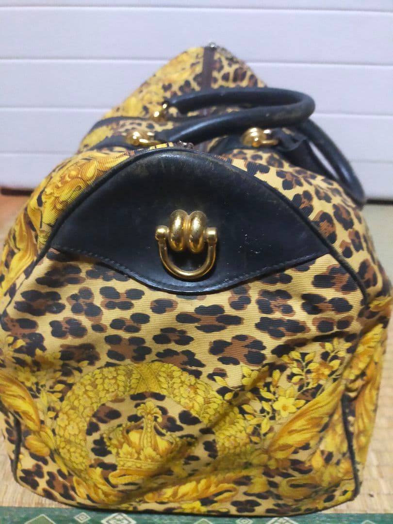 廃盤品！ジャンニ・ヴェルサーチ VERSACE 大型ボストンバッグ 旅行バック