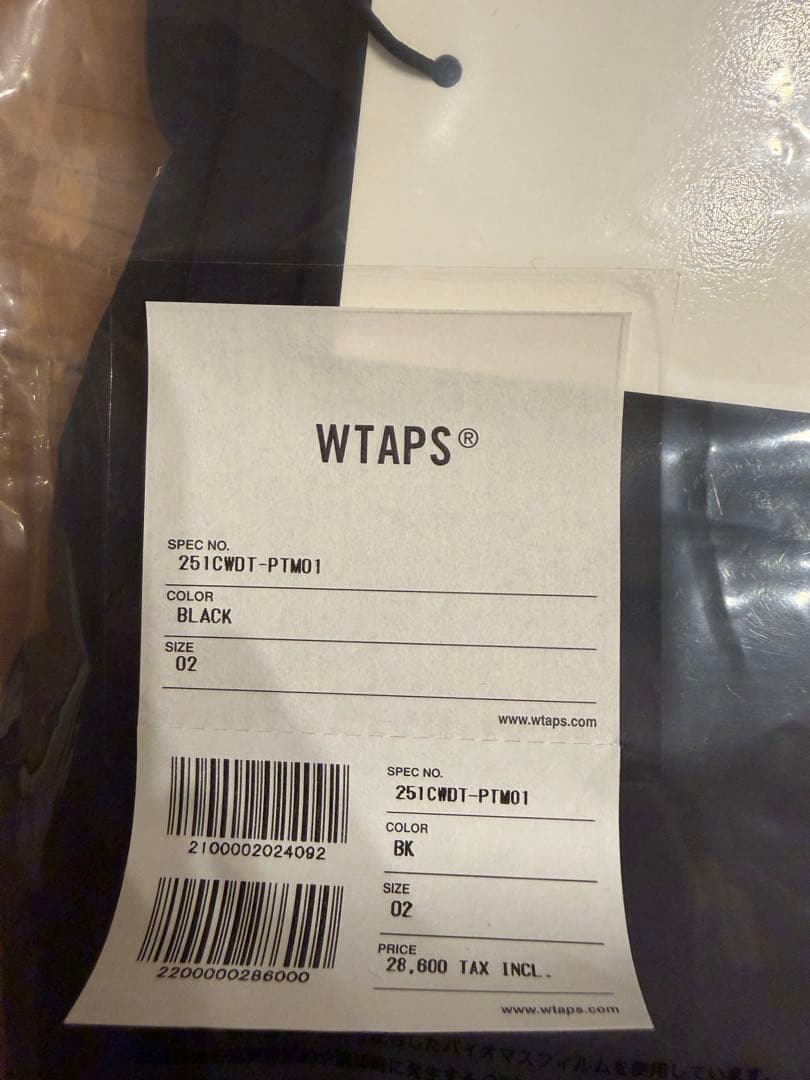 WTAPS SPST2001 TROUSERS NYLON Mサイズ