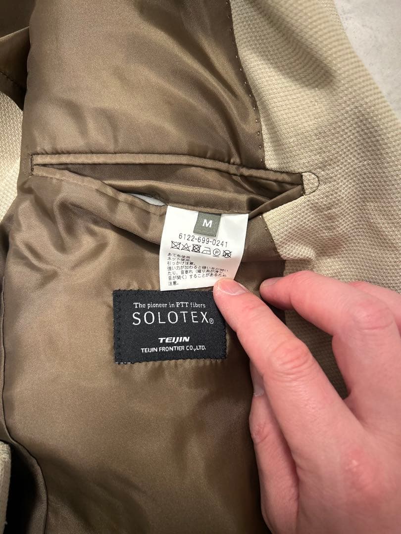 値下げ！【美品】UNITED ARROWS セットアップ ベージュ Mサイズ