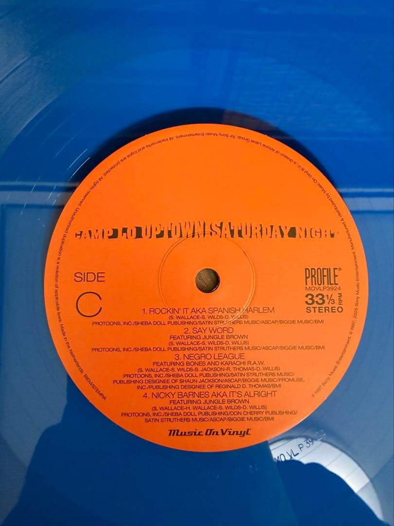 CAMP LO Uptown Saturday Night 限定盤　レコード