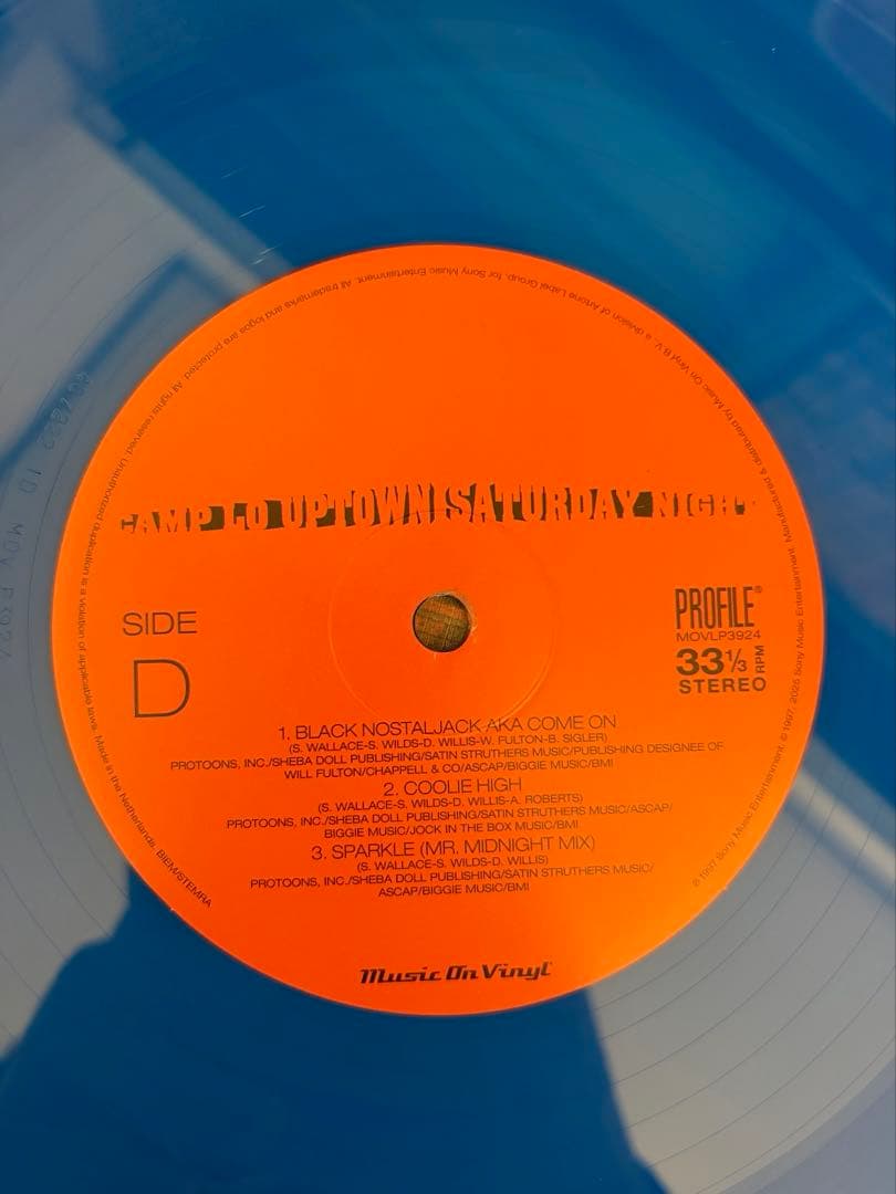 CAMP LO Uptown Saturday Night 限定盤　レコード