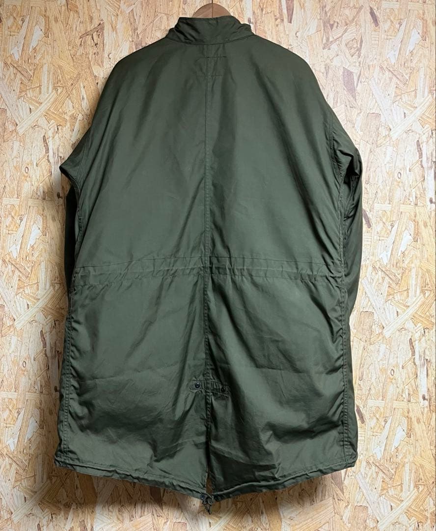 黒ジップ U.S.ARMY M65 フィッシュテールパーカ 米軍実物