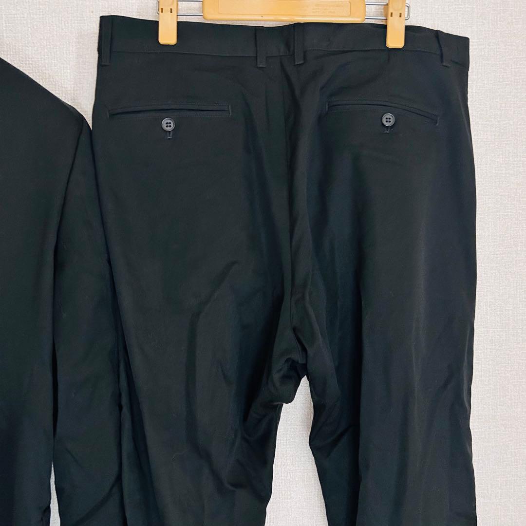 【美品】ヨシオクボ　セットアップ　スーツ　最高級　日本製　ブラック　希少品