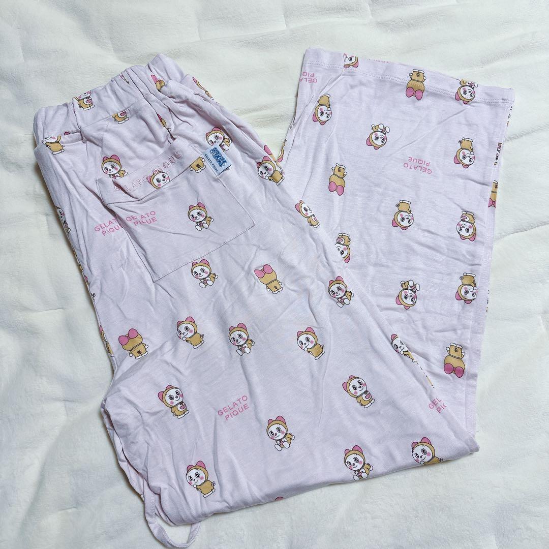 【新品】ジェラートピケ ドラえもん ドラミTシャツ＆ロングパンツ セットアップ