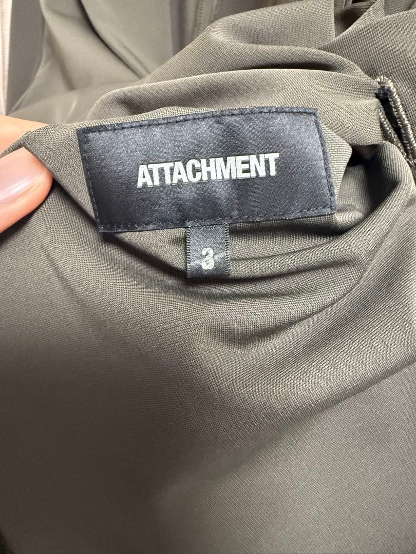 ATTACHMENT 3 BUTTON JACKET カーキ
