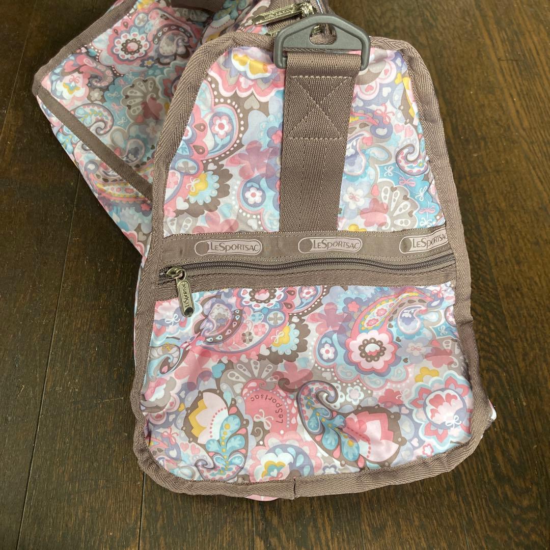 LeSportsac 花柄 ボストンバッグ