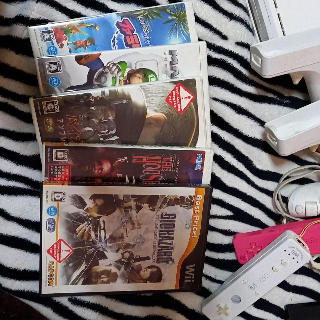 Wii、マリオカート、バイオハザード、カメラ
