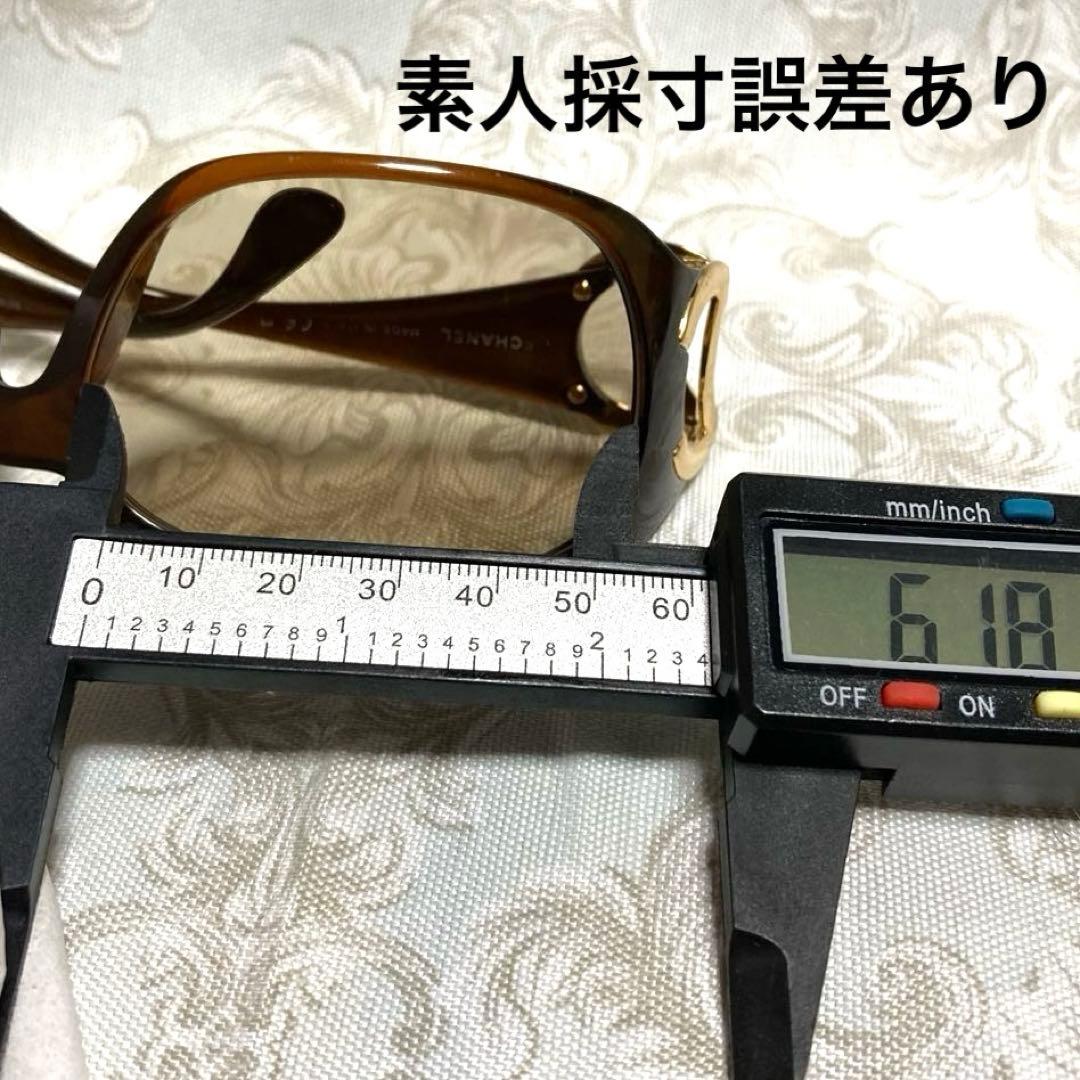 シャネルサングラス　ココマーク　フレーム傷あり　レンズ交換済　正規品CHANEL