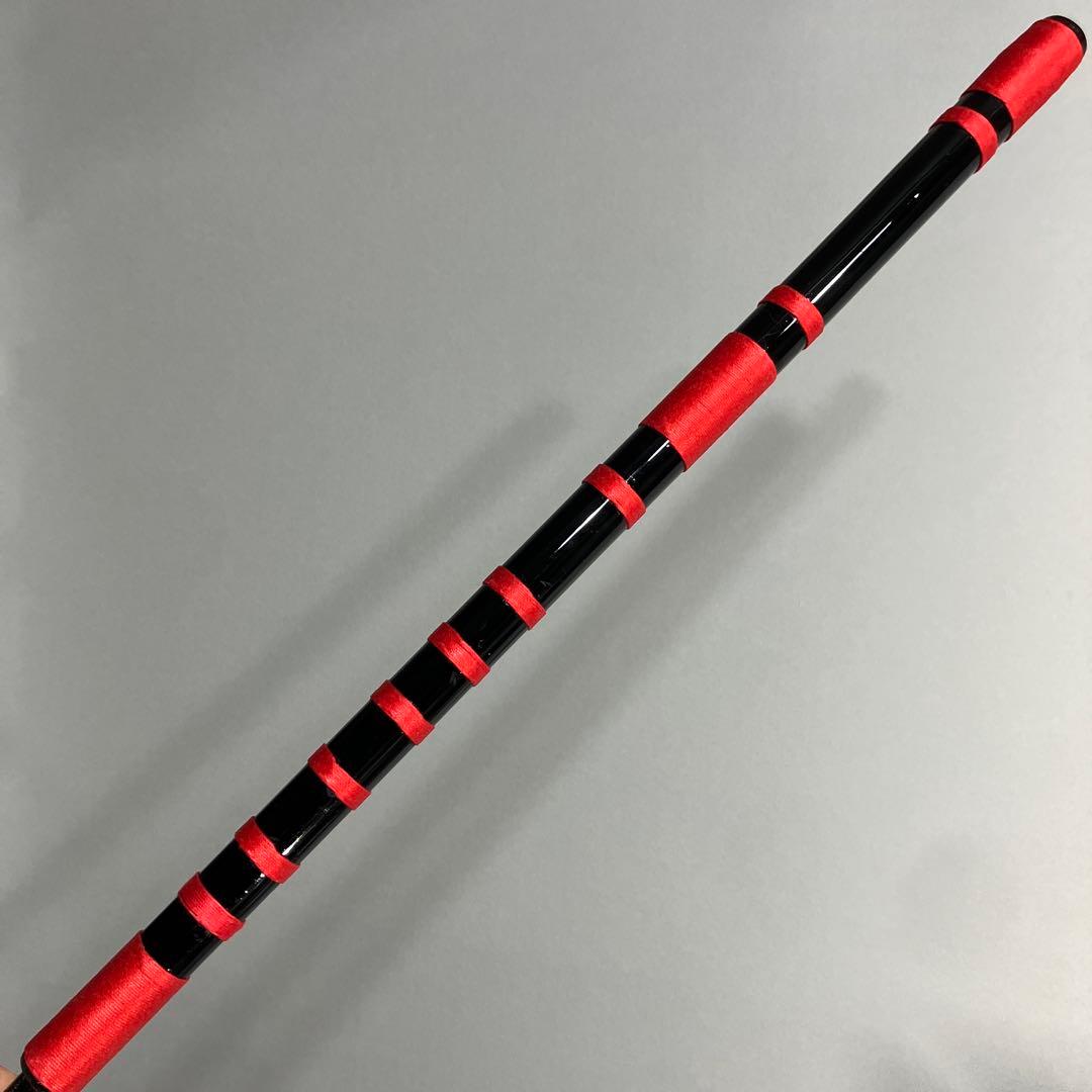 神楽笛（古典調篠笛、囃子笛）　 MRK-77　石見地方　和楽器　竹笛 　総巻
