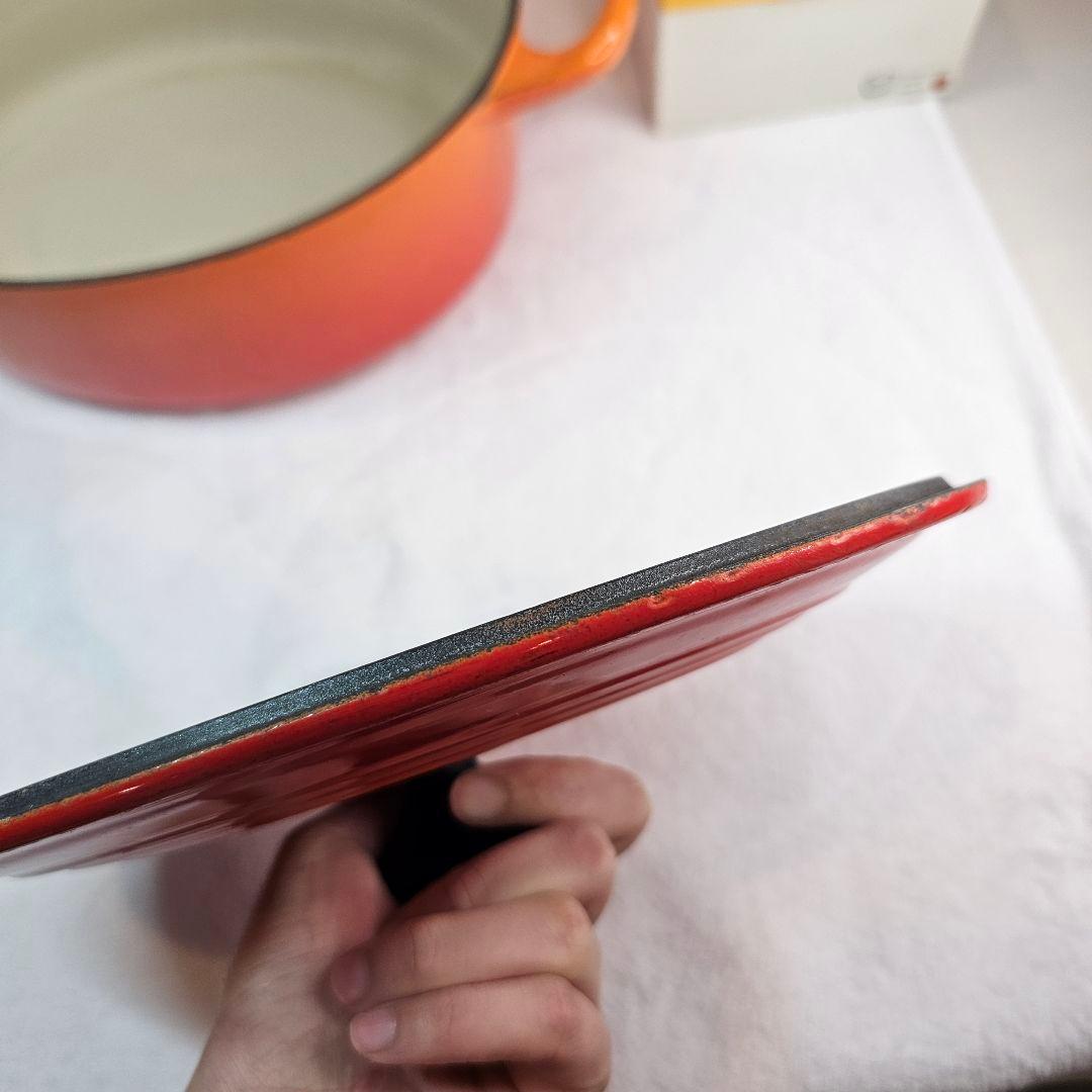 LE CREUSET ル・クルーゼ オーバル 25cm オレンジ
