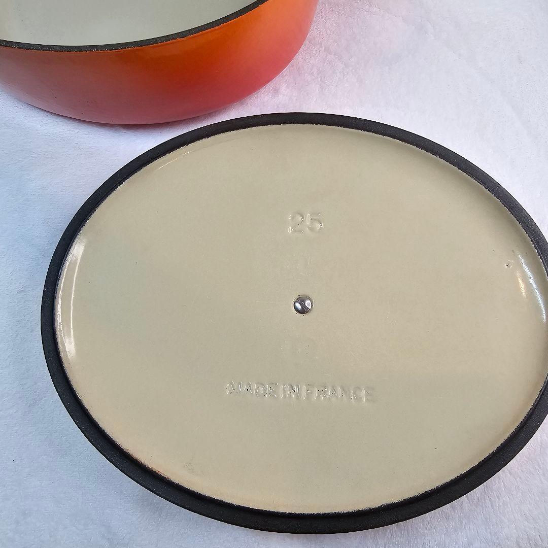 LE CREUSET ル・クルーゼ オーバル 25cm オレンジ