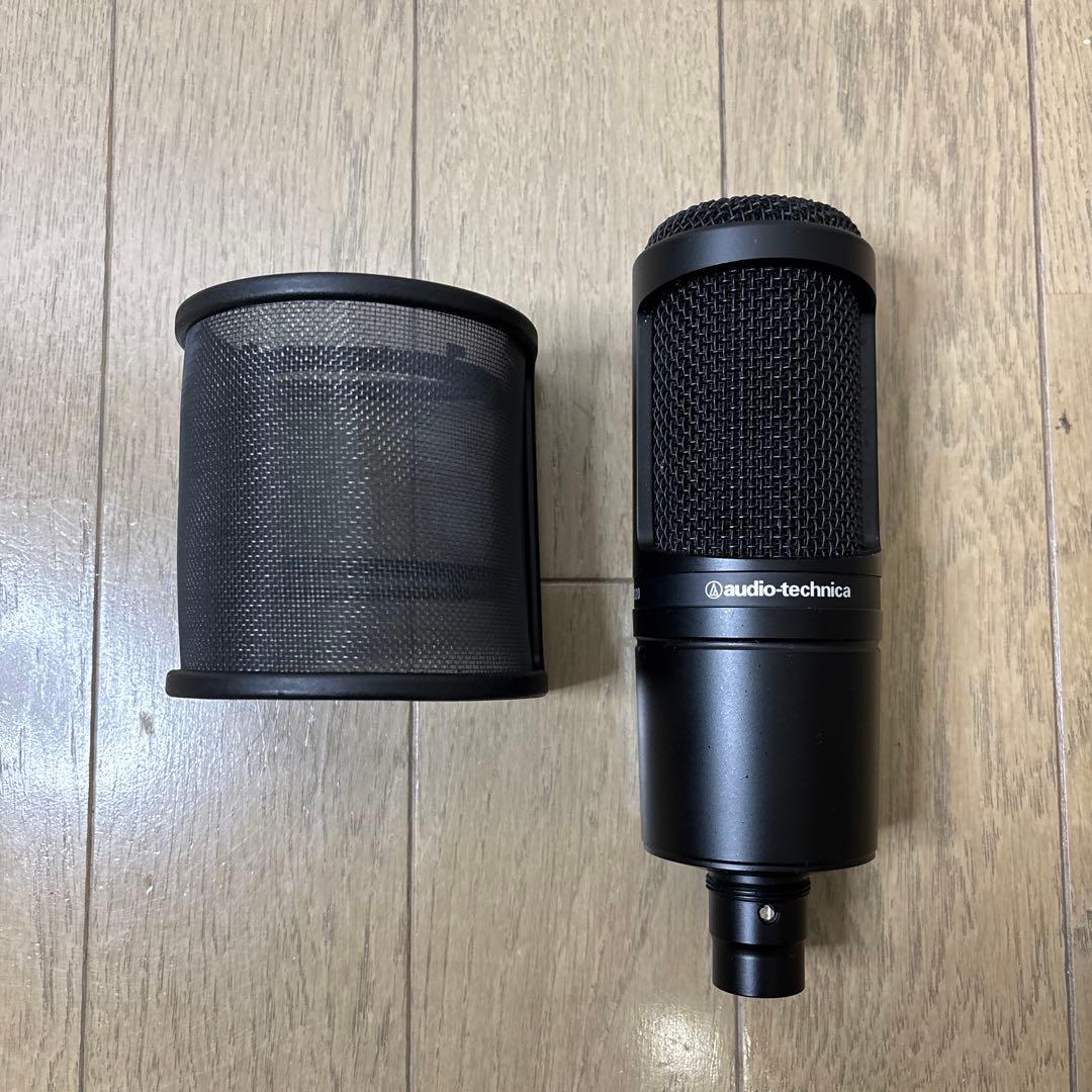 Audio-Technica AT2020コンデンサーマイク　おまけ付き