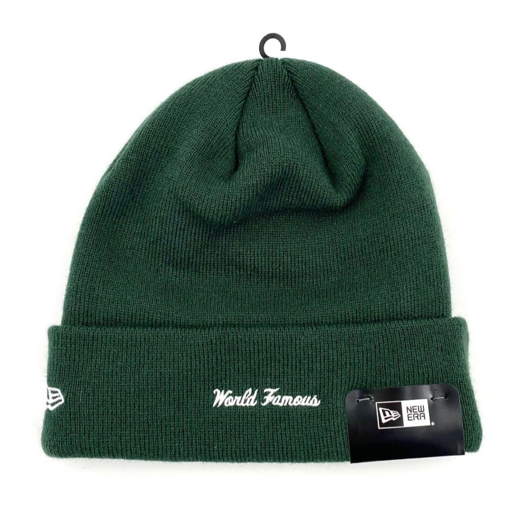 Supreme ニット帽 ダークグリーン 新品未使用