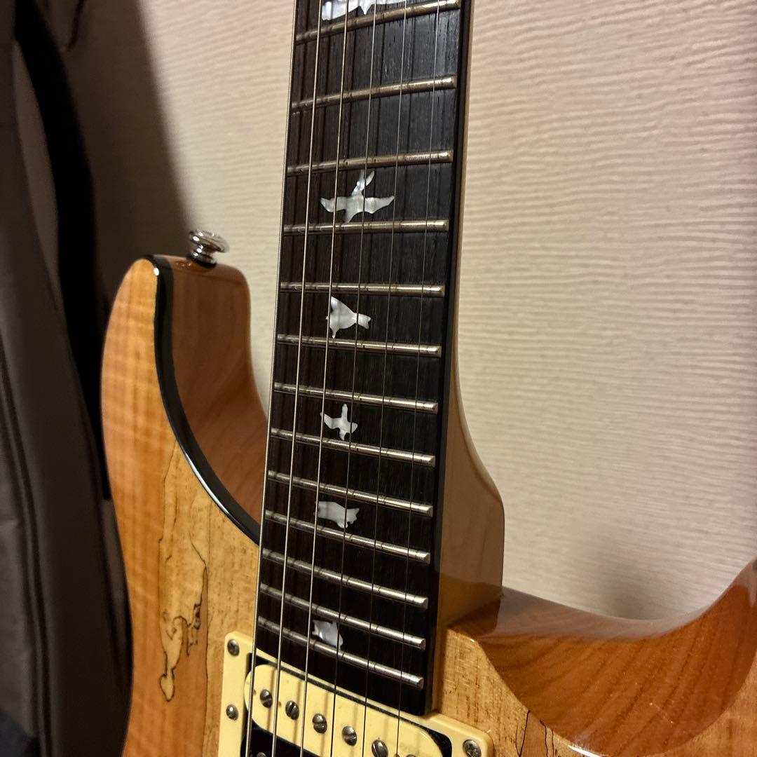PRS Custom 24 SEイケベSP スポルテッドメイプル　純正ロックペグ
