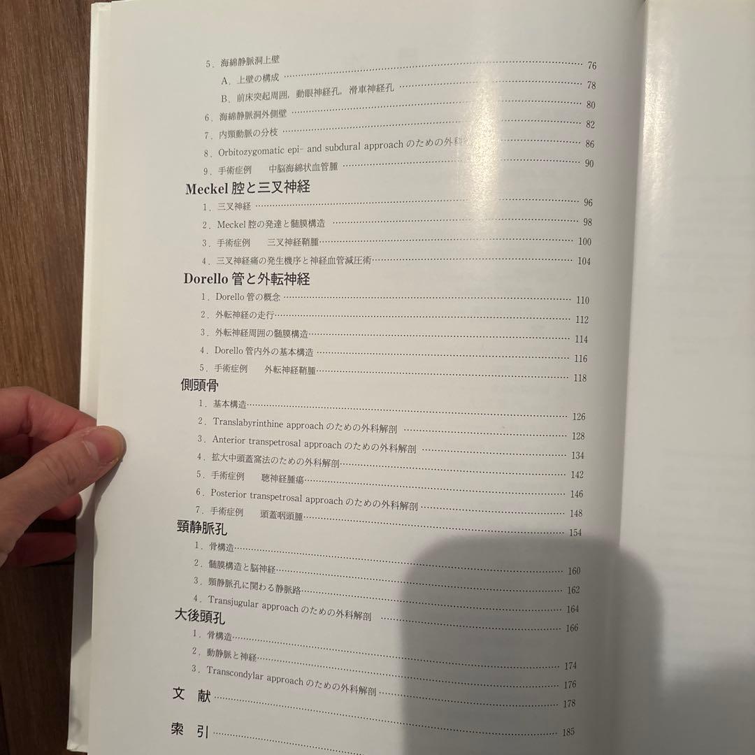 手術のための脳局所解剖学