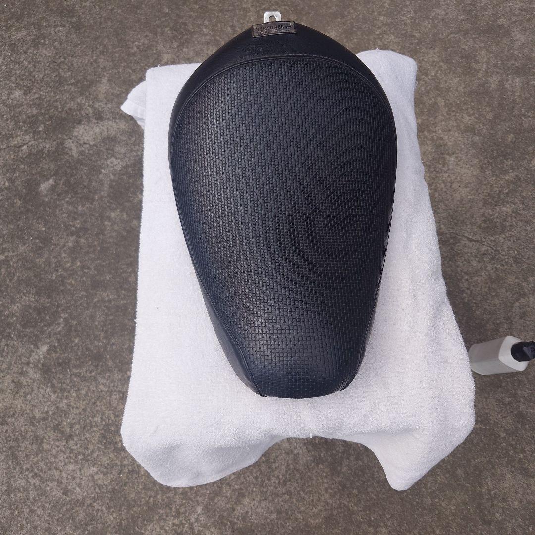 ハーレースポーツスター〜03用シート ブラック メッシュ