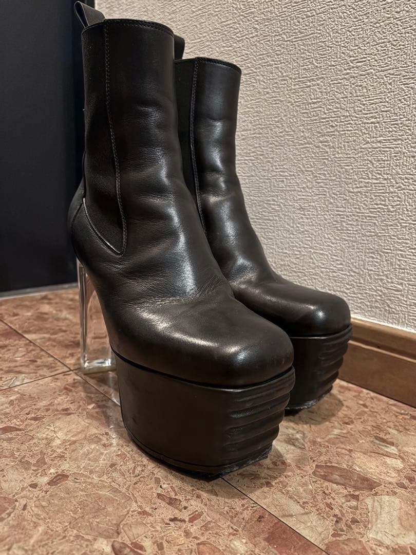 rickowens ミニマルグリル　キスブーツ