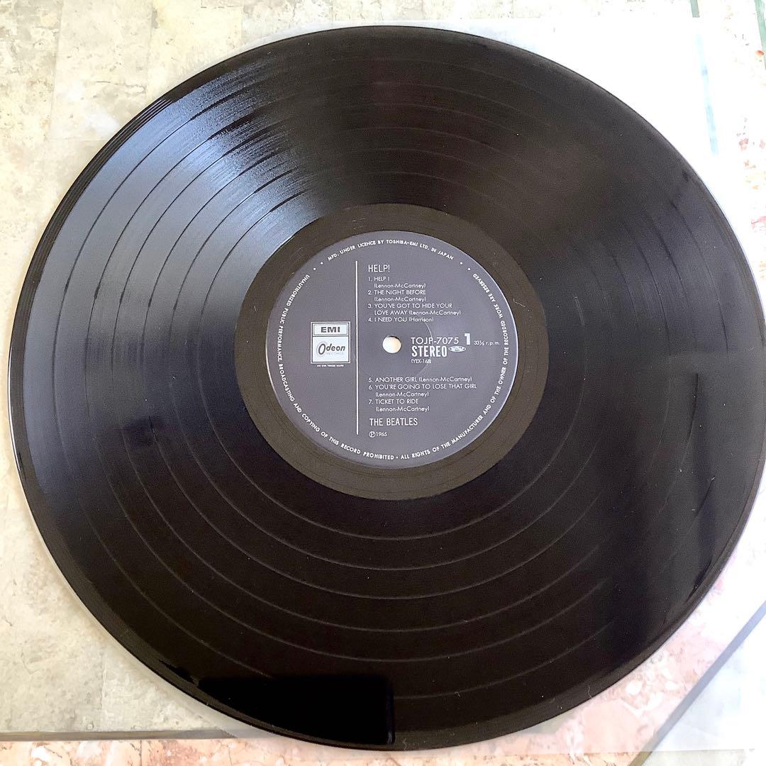 レコード新品! 全体新品同様! ビートルズ 30周年記念盤 1992年 ヘルプ!