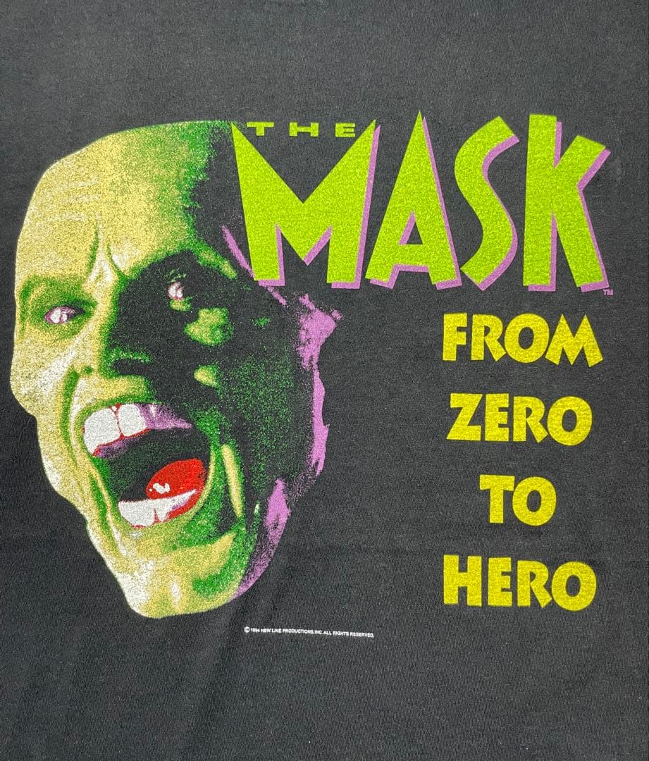90s THE MASK ゼロトゥヒーロー シングルステッチ XL