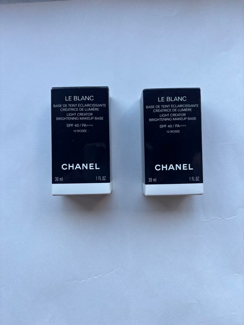 【未使用】CHANEL ルブラン メークアップベース 10ロゼ 30ml 2本