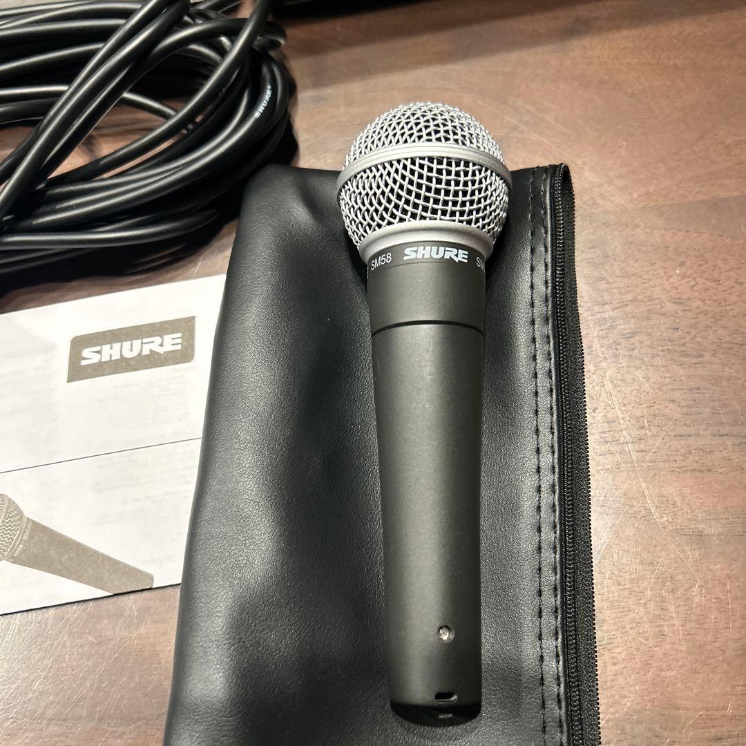 SHURE SM58 ダイナミックマイク 正規品