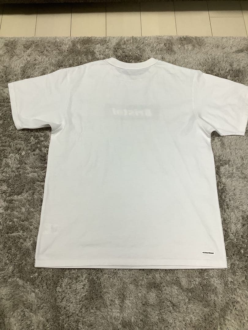 LLサイズ Bristol ロゴ Tシャツ ホワイト