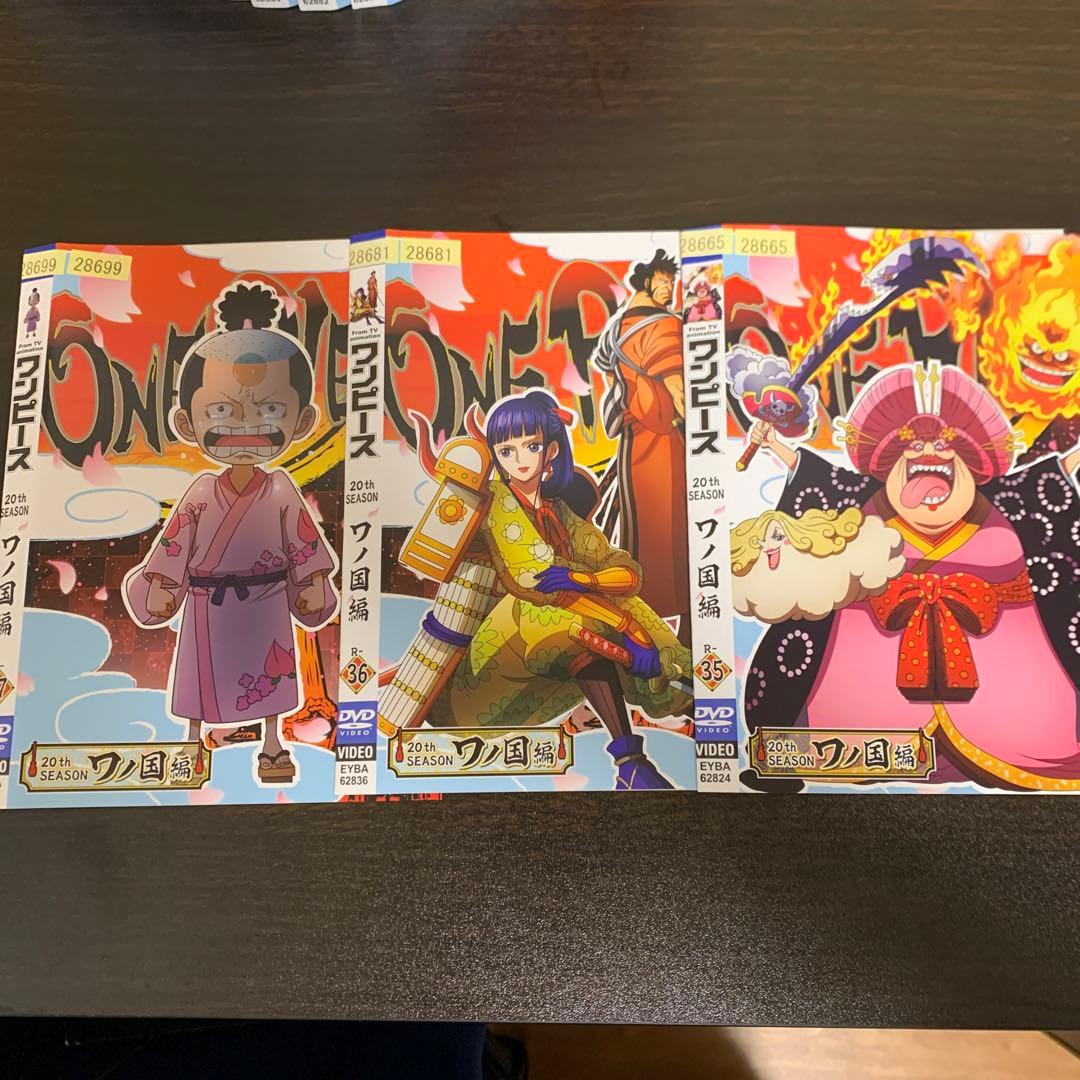 レンタルアップ ワンピース　ワノ国編　DVD 20枚セット