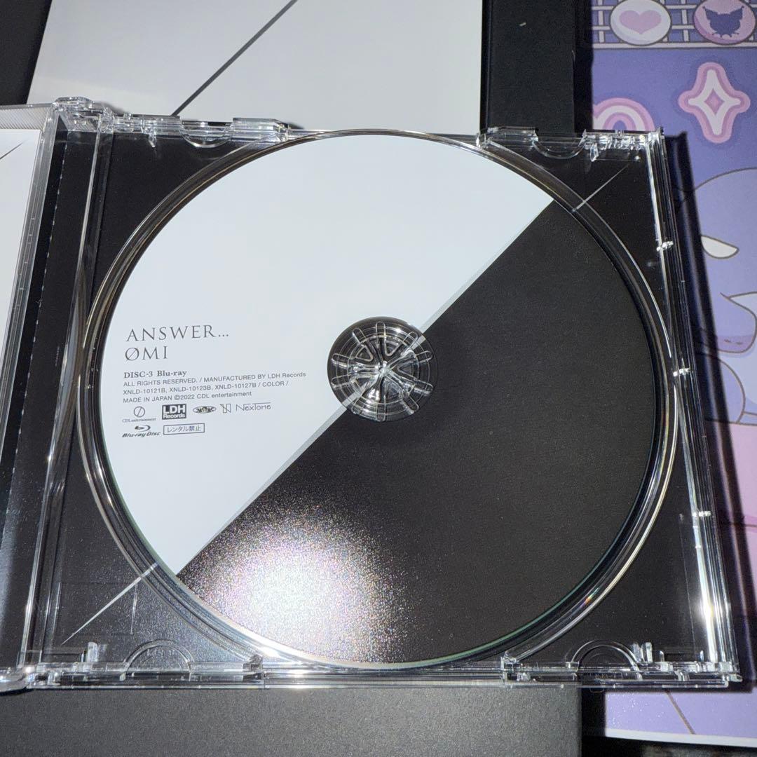 ANSWER ØMI FC生産限定盤 2CD＋BluRay