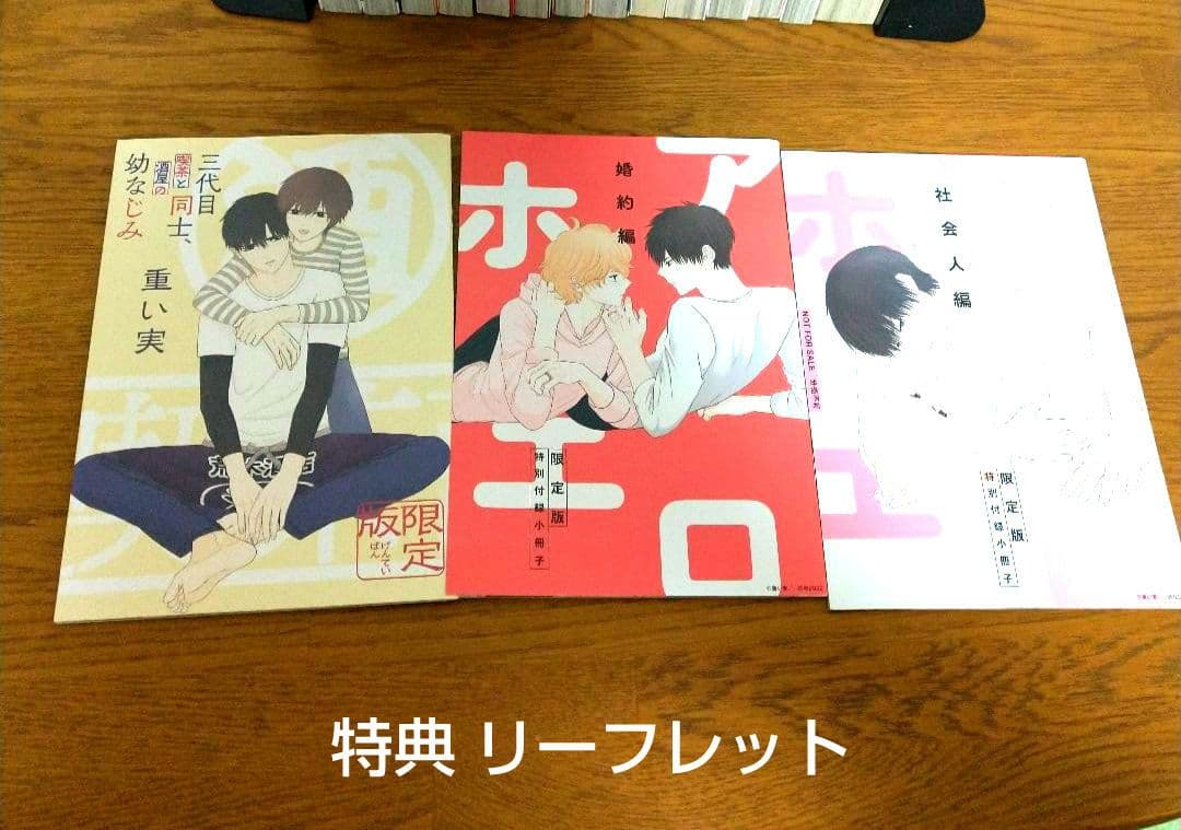 重い実 （三原可楠） コミック14冊まとめ売り 特典付 リーフレット 小冊子