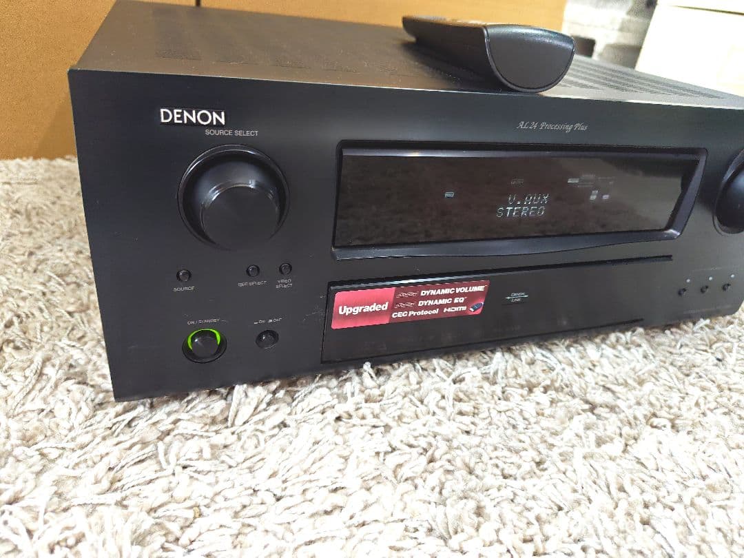 2034 DENON　アンプ　AVC-3808　通電◯