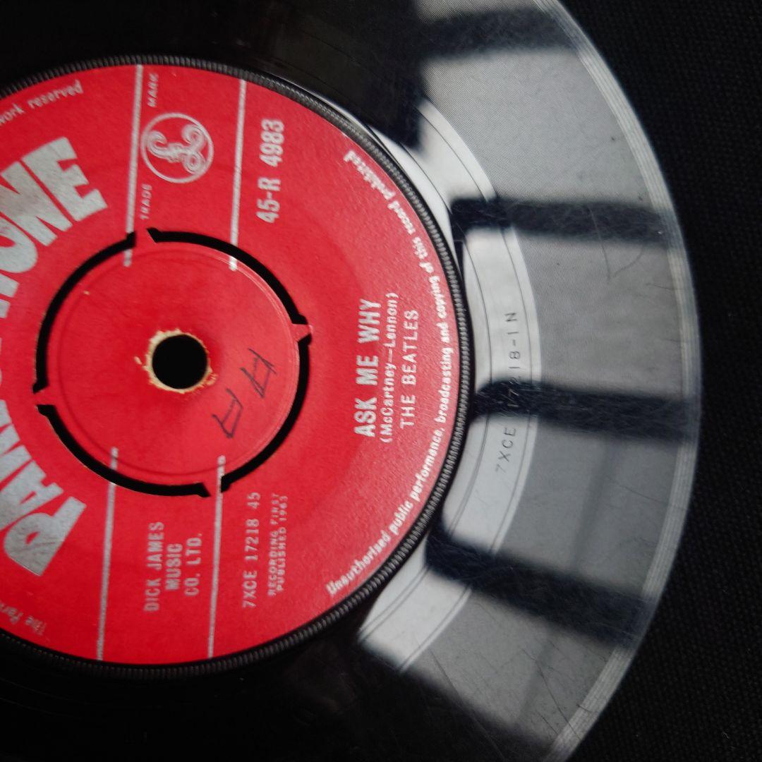 UK初回貴重盤/The Beatles Please Please Me