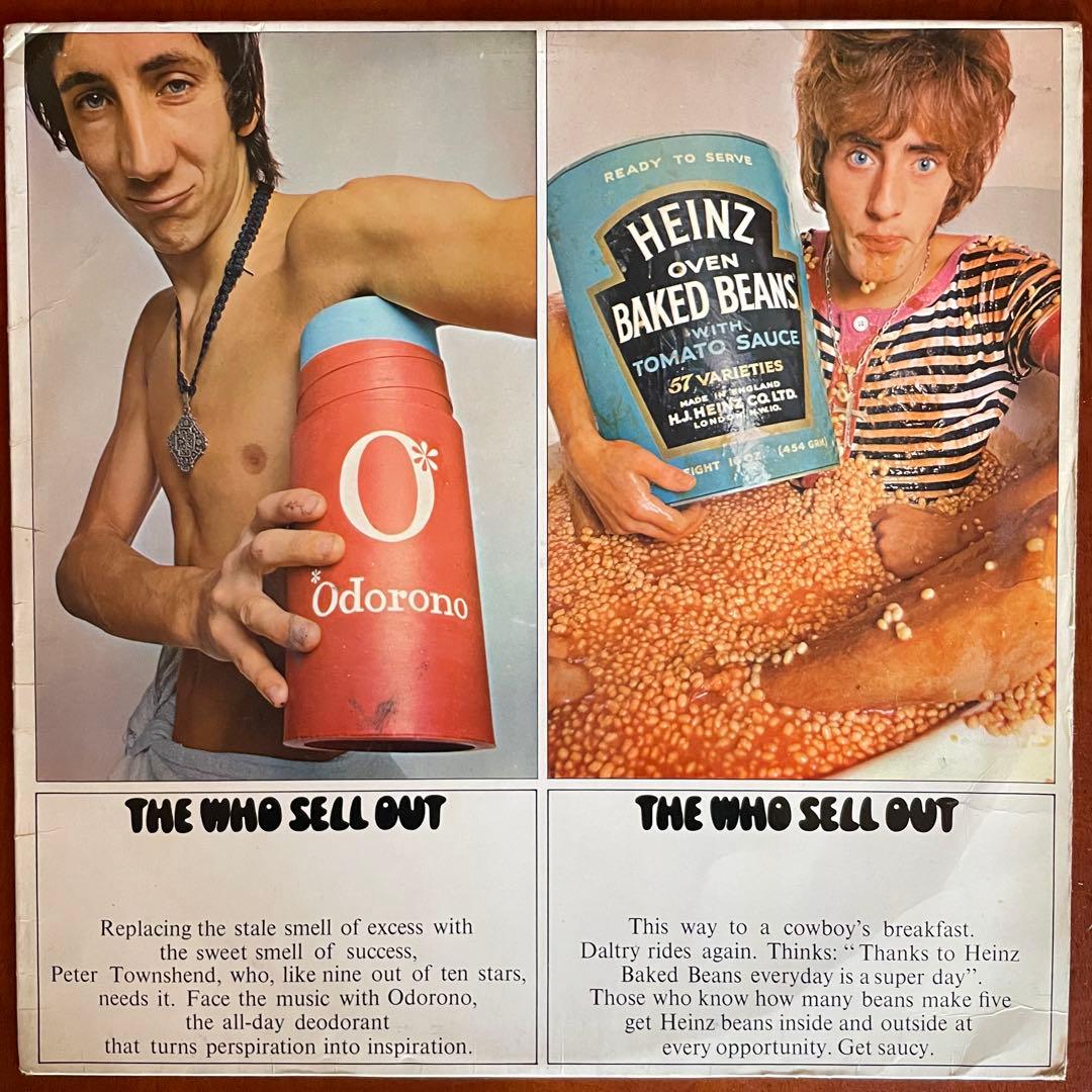 UKorg THE WHO SELL OUT MONO レコード