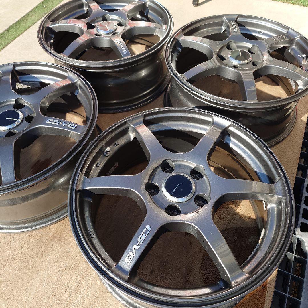 LEHRMEISTER/CS-V6 17インチホイール４本　①