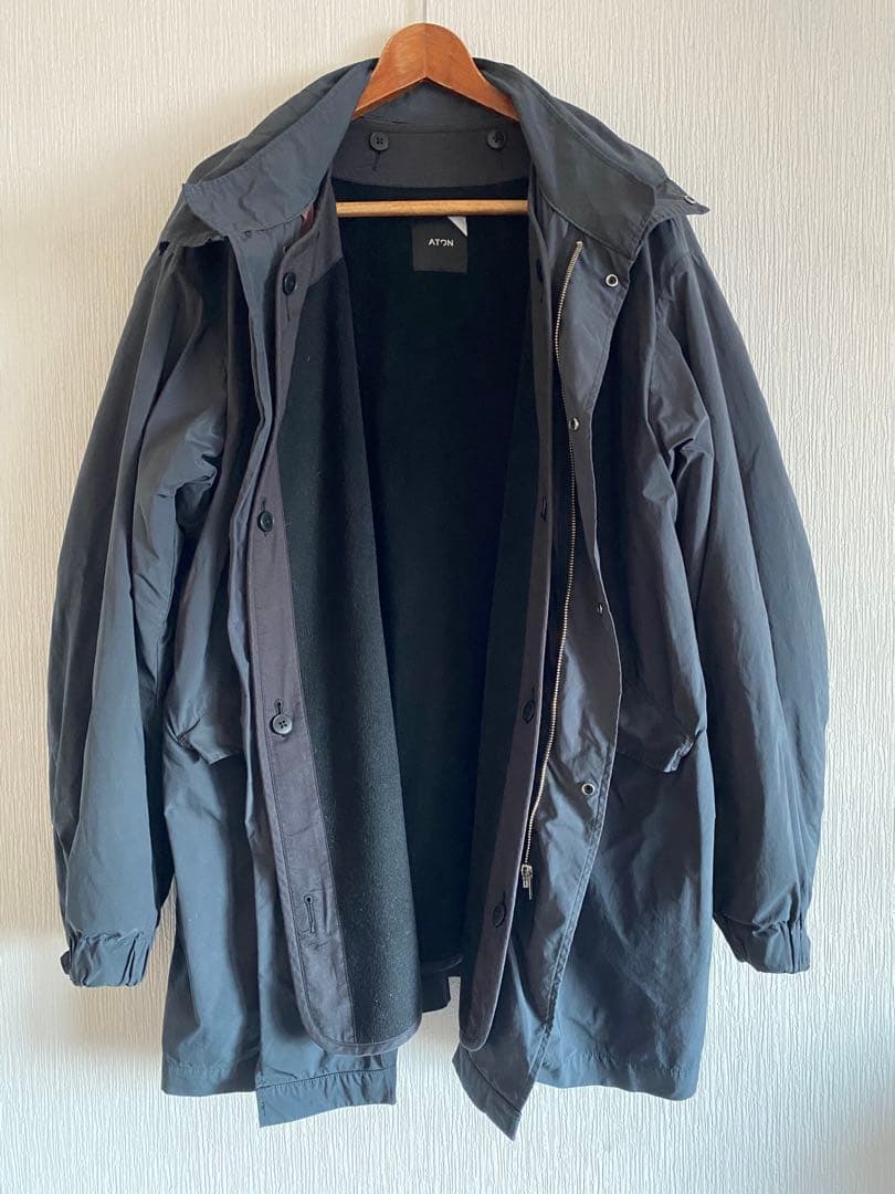 ジャケット・アウター ATON air ventile short mods coat