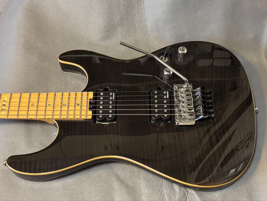 【美品】ESP E-Ⅱ ST-2 See-through Black