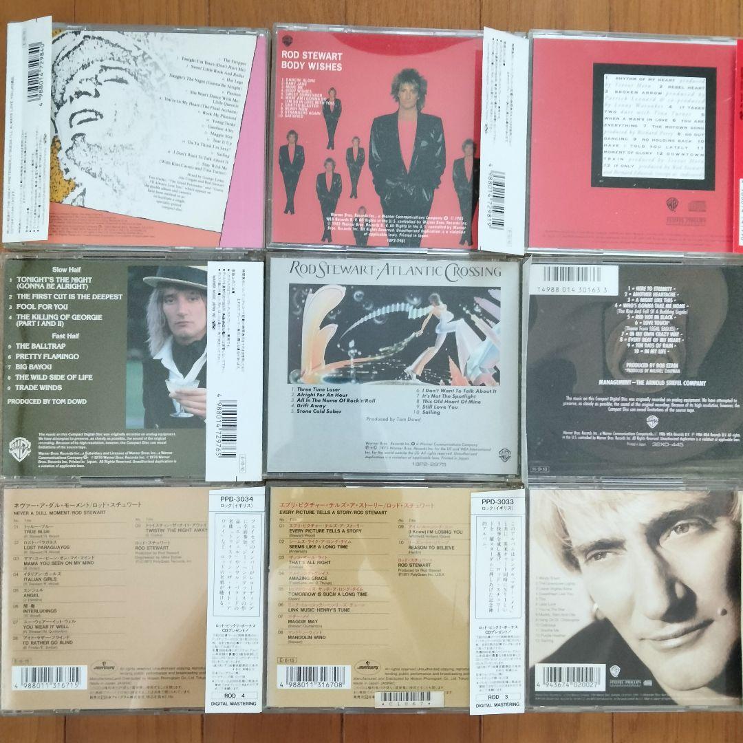 ROD STEWARTロッドスチュワート ALBUMアルバム　12枚まとめ売り