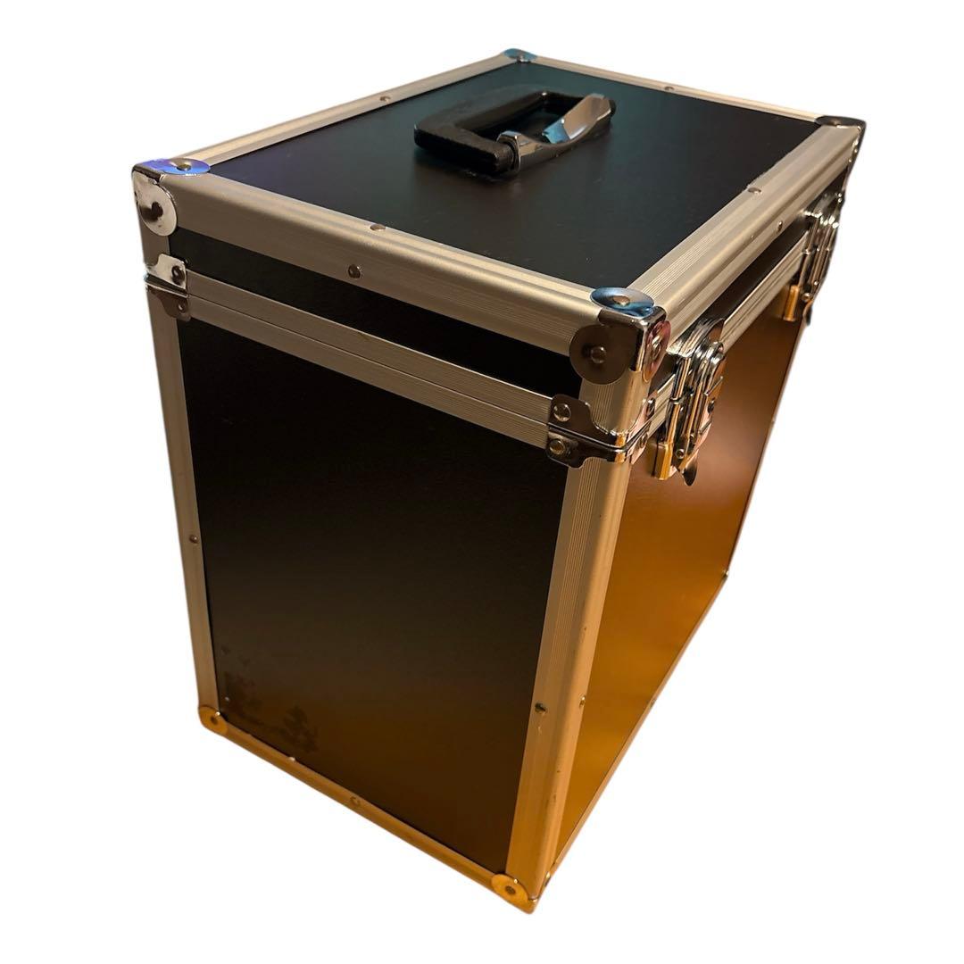 12インチ レコードケース 約50〜60枚収納 DJ 用品 中古